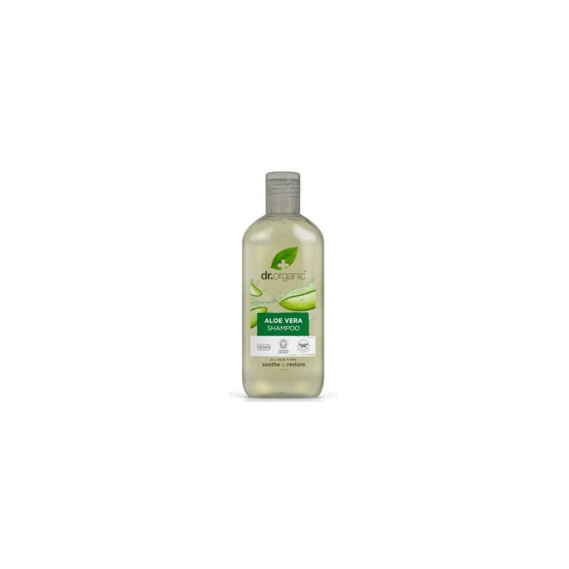 CHAMPU aloe vera organico 265ml.