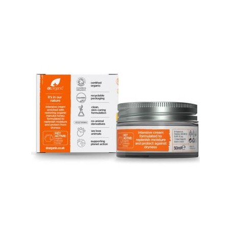 DR. ORGANIC CREMA RESCATE miel de manuka 50ml.