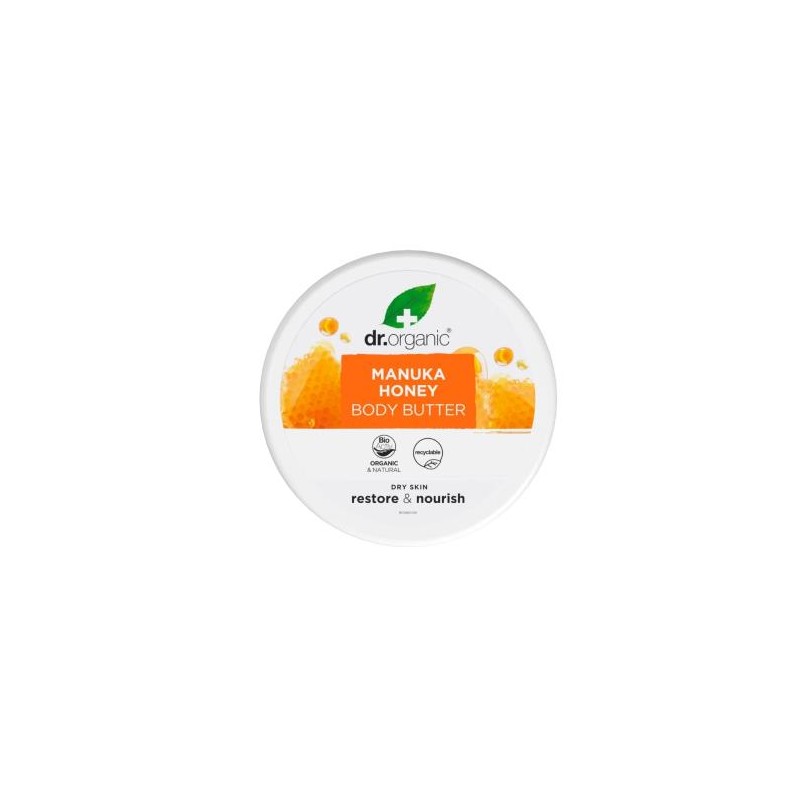 DR. ORGANIC CREMA CORPORAL miel de manuka 200ml. DR. ORGANIC CREMA CORPORAL miel de manuka 200ml.