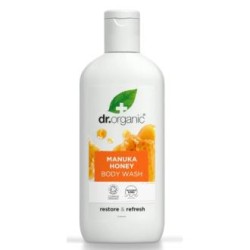 DR. ORGANIC GEL DE DUCHA miel de manuka 250ml.