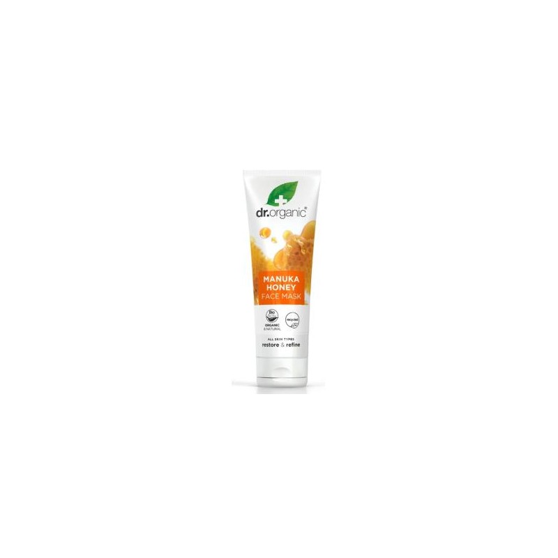 DR. ORGANIC MASCARILLA FACIAL miel de manuka 125ml. DR. ORGANIC MASCARILLA FACIAL miel de manuka 125ml.