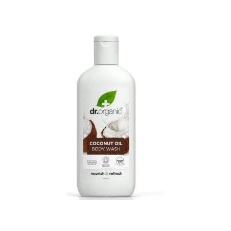 DR. ORGANIC GEL DE BAÑO aceite coco organico 250ml.