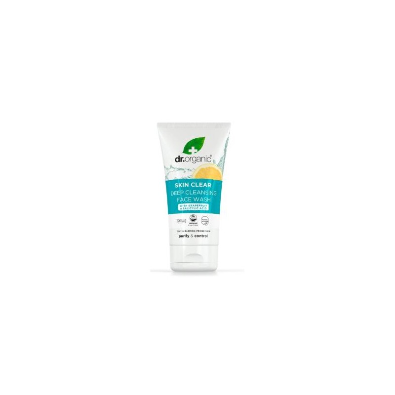 DR. ORGANIC SKIN CLEAR limpiador facial del poro 125ml.