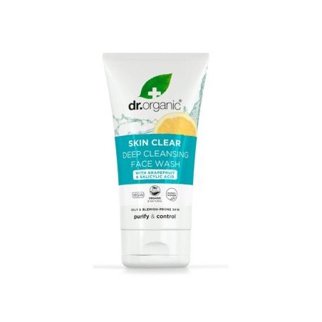 DR. ORGANIC SKIN CLEAR limpiador facial del poro 125ml.