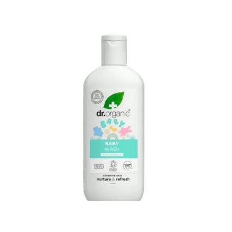 DR. ORGANIC CHAMPU-GEL DE BAÑO CALENDULA para bebe 250ml.