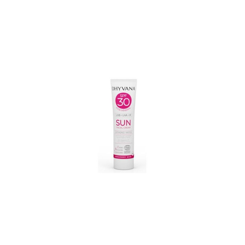 DHYVANA SOLAR SPF30 SUN con acido hialuronico 50ml. ECO DHYVANA SOLAR SPF30 SUN con acido hialuronico 50ml. ECO