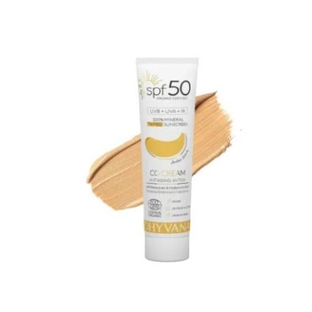 SOLAR SPF50 COLOR con acido hialuronico 50ml. ECO