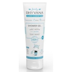 DHYVANA GEL DE DUCHA FAMILIAR  salvia y melisa 200ml. ECO