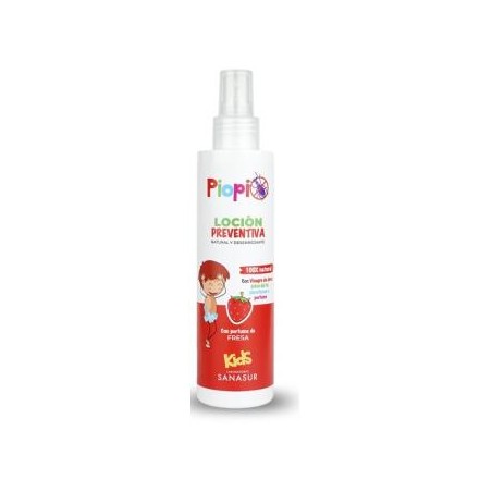 LOCION  PIOPIO desenr. prevent piojos fresa 200ml.