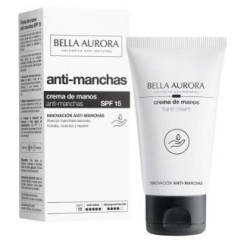 BELLA AURORA CREMA DE MANOS tratamiento antimanchas 75ml.