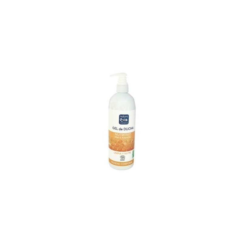 NATURABIO cosmetics GEL DE DUCHA NUTRITIVO miel-avena 740ml. BIO NATURABIO cosmetics GEL DE DUCHA NUTRITIVO miel-avena 740ml. BIO