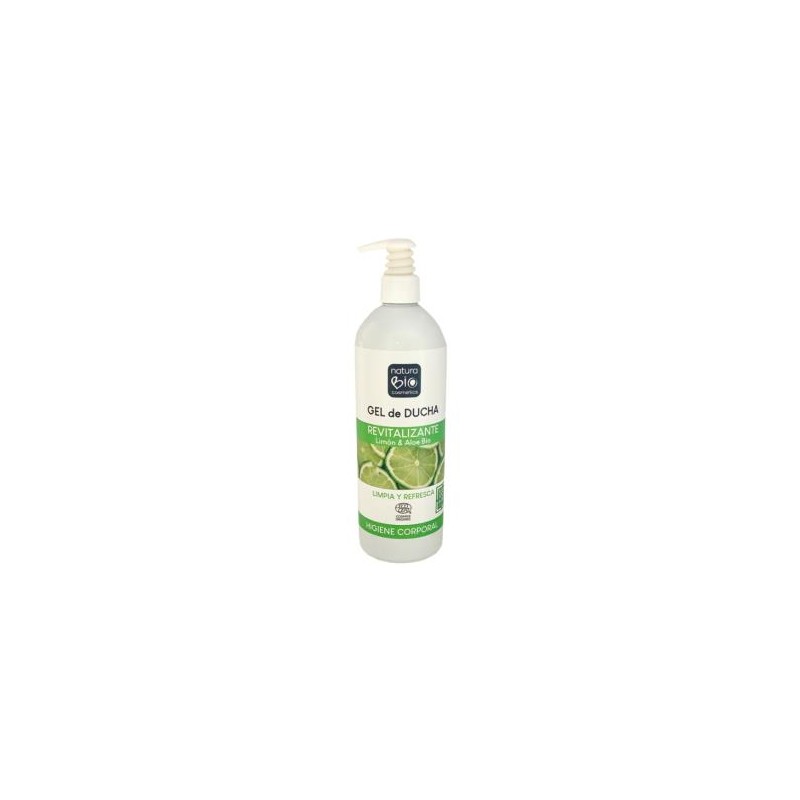 NATURABIO cosmetics GEL DE DUCHA REVITALIZANTE limon-aloe 740ml. BIO NATURABIO cosmetics GEL DE DUCHA REVITALIZANTE limon-aloe 740ml. BIO
