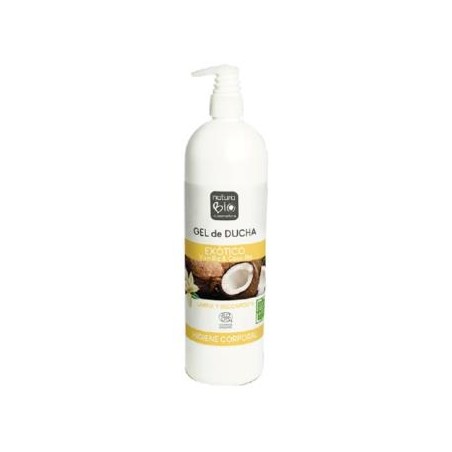 NATURABIO cosmetics GEL DE DUCHA EXOTICO vainilla-coco 740ml. BIO