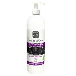 NATURABIO COSMETICS GEL DE DUCHA ANTIOXIDANTE  aloe-açai 740ml. BIO