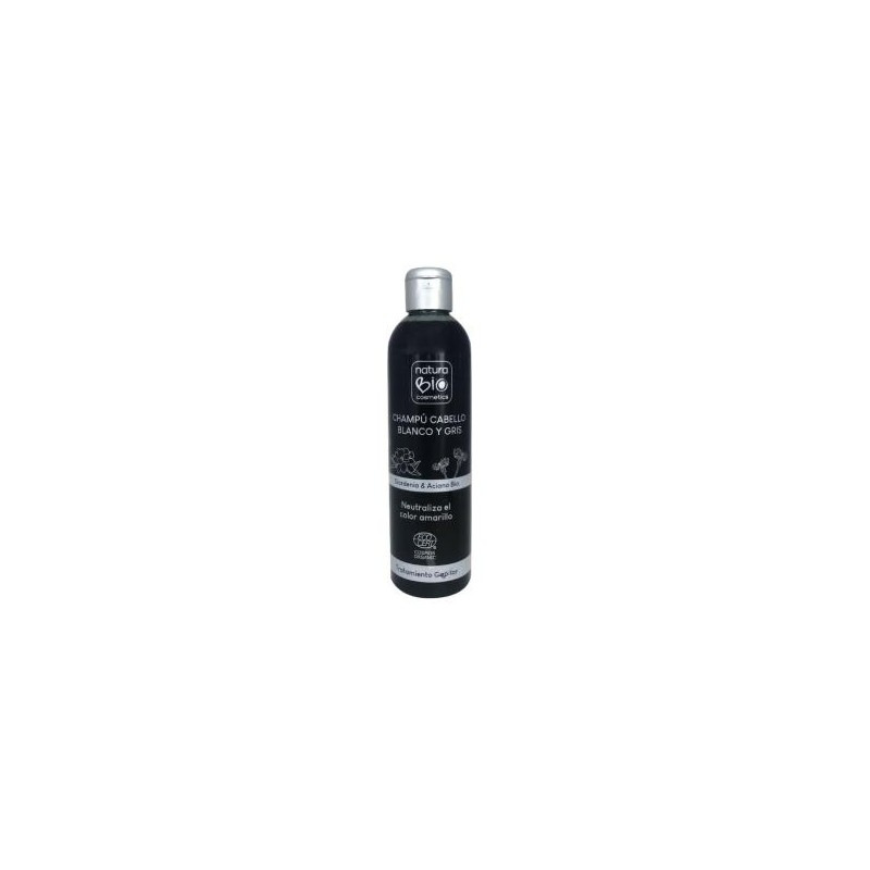 CHAMPU CABELLO BLANCO Y GRIS gardenia-aciano 250ml