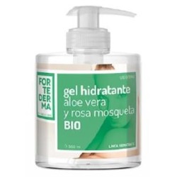 HERBORA GEL HIDRATANTE aloe vera-rosa mosqueta 500ml. BIO