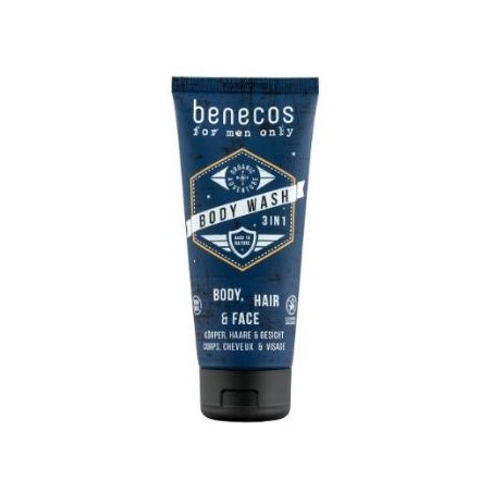 BENECOS BODY WASH 3en1 for men 200ml. VEGANO