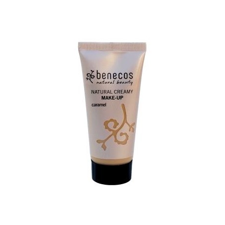 BENECOS BASE DE MAQUILLAJE EN CREMA caramel 30ml. VEGANO