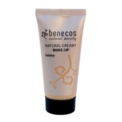 BENECOS BASE DE MAQUILLAJE EN CREMA honey 30ml. VEGANO