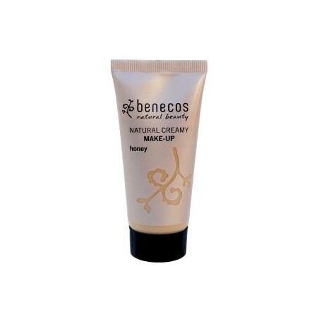 BENECOS BASE DE MAQUILLAJE EN CREMA honey 30ml. VEGANO