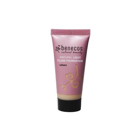 BENECOS BASE DE MAQUILLAJE FLUIDO sahara 30ml. VEGANO