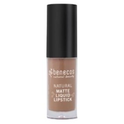 BENECOS BARRA DE LABIOS mate liquida desert rose 5m VEGANO