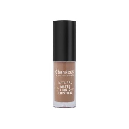 BENECOS BARRA DE LABIOS mate liquida desert rose 5m VEGANO