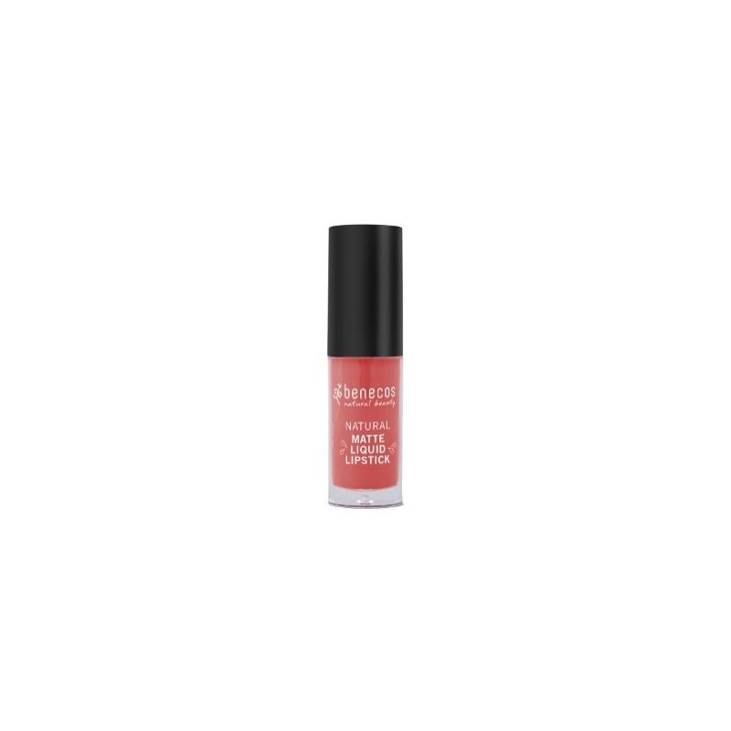 BENECOS BARRA DE LABIOS mate liquida coral kiss 5ml VEGANO BENECOS BARRA DE LABIOS mate liquida coral kiss 5ml VEGANO