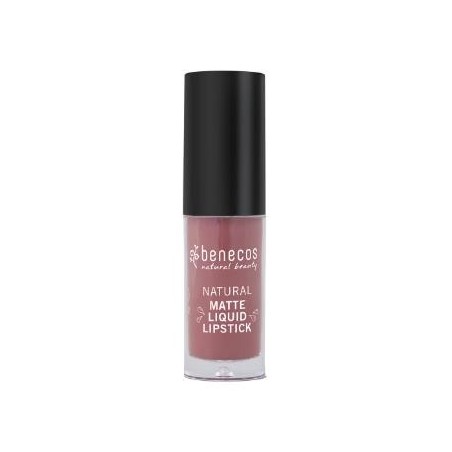 BENECOS BARRA DE LABIOS mate liquida rosewood romance 5ml.