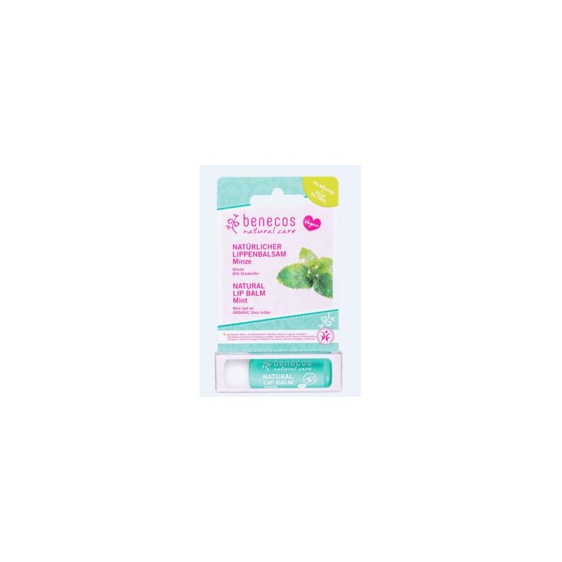 BENECOS BALSAMO LABIAL VEGANO menta 4,8gr.