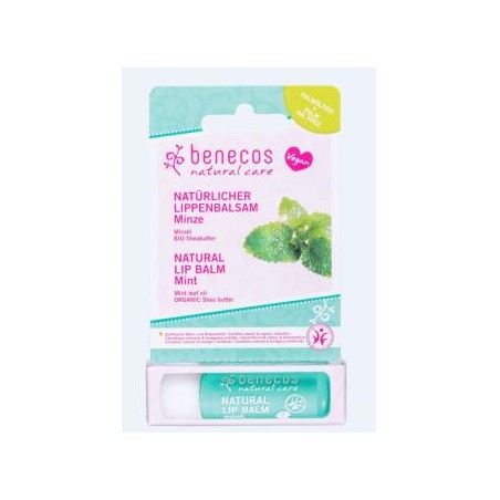 BENECOS BALSAMO LABIAL VEGANO menta 4,8gr.