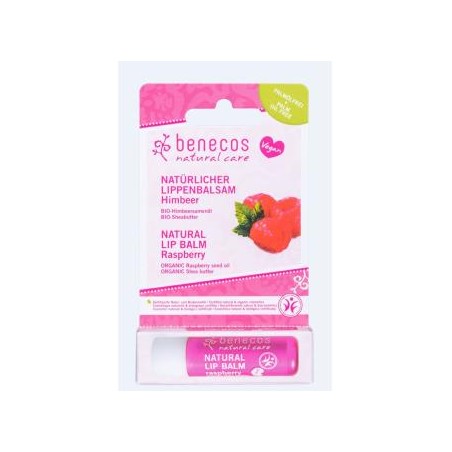 BENECOS BALSAMO LABIAL VEGANO frambuesa 4,8gr.