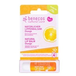 BENECOS BALSAMO LABIAL VEGANO naranja 4,8gr.