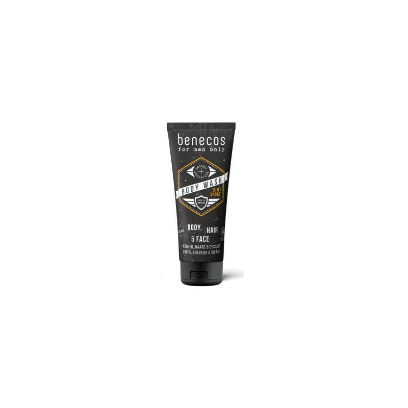 BENECOS BODY WASH for men 3en 1 energizante 200ml. VEGANO BENECOS BODY WASH for men 3en 1 energizante 200ml. VEGANO
