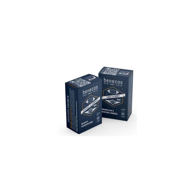 BENECOS JABON SOLIDO for men 75gr. VEGANO BENECOS JABON SOLIDO for men 75gr. VEGANO