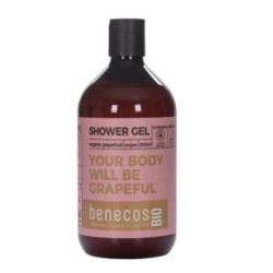 BENECOS GEL DE BAÑO pomelo 500ml. BIO VEGANO