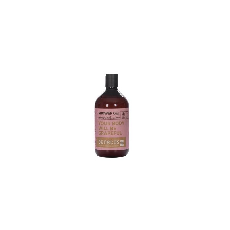BENECOS GEL DE BAÑO pomelo 500ml. BIO VEGANO