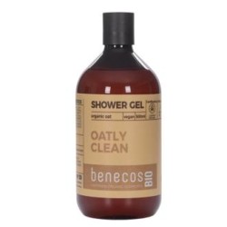 BENECOS GEL DE BAÑO avena 500ml. BIO VEGANO