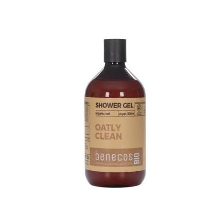 BENECOS GEL DE BAÑO avena 500ml. BIO VEGANO