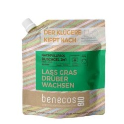 BENECOS GEL DE BAÑO 2en 1 cañamo 500ml. BIO VEGANO