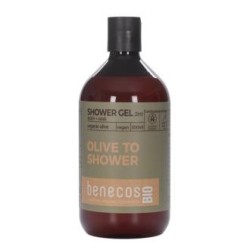 BENECOS GEL DE BAÑO 2en 1 oliva 500ml. BIO VEGANO