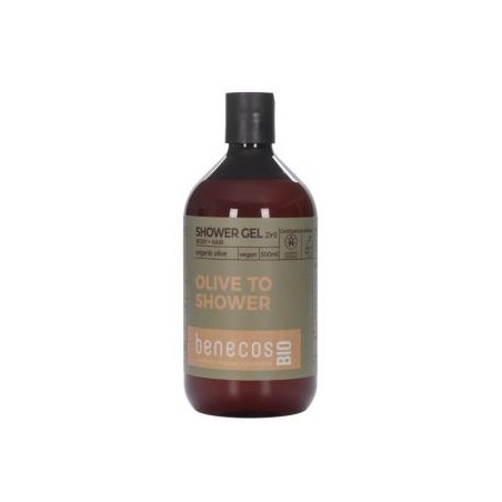 GEL DE BAÑO 2en 1 oliva 500ml. BIO VEGANO