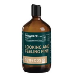 BENECOS GEL DE BAÑO 2en 1 pino suizo 500ml. BIO VEGANO