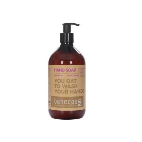 BENECOS JABON DE MANOS avena 500ml. BIO VEGANO