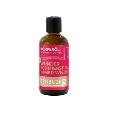 BENECOS ACEITE CABELLO Y CUERPO ricino 100ml. BIO VEGANO