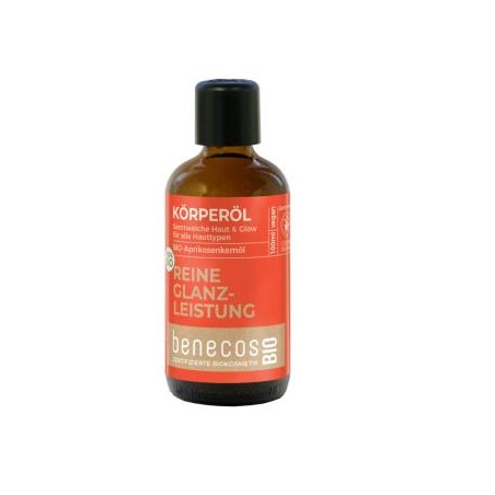 BENECOS ACEITE CORPORAL seco pepita albaricoque 100ml. BIO