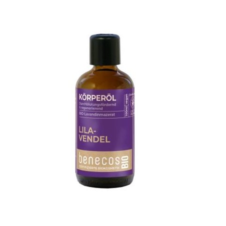 BENECOS ACEITE CORPORAL lavanda 100ml. BIO VEGANO