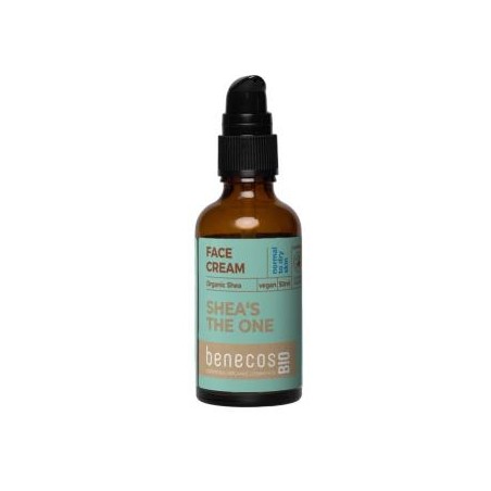 BENECOS CREMA FACIAL piel normal y seca karite 50ml. BIO