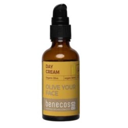 BENECOS CREMA DE DIA intensa oliva 50ml. BIO VEGANO