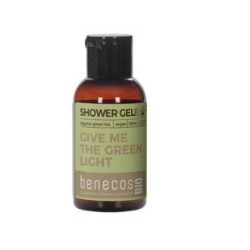 BENECOS GEL DE BAÑO te verde mini viaje 50ml. BIO VEGANO